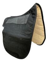 Black Quilted English Top Load Pad-Canvas Bottom!